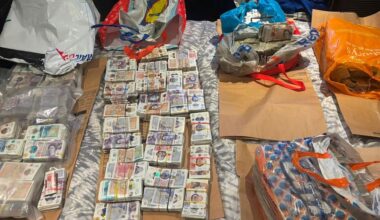 London news: Met Police uncover £4m stashed in plastic bags in one of the capital's' largest ever' cash seizures