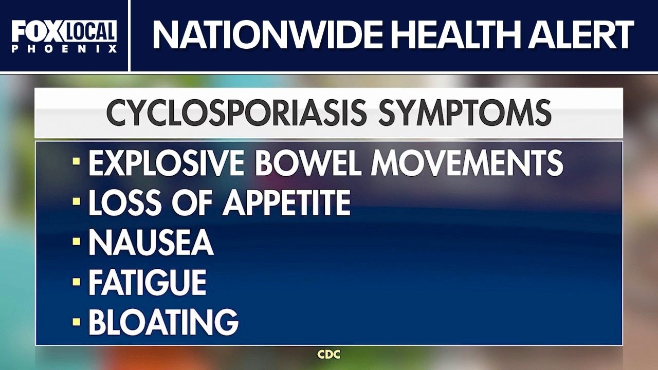 Cyclosporiasis outbreak: What are the symptoms?