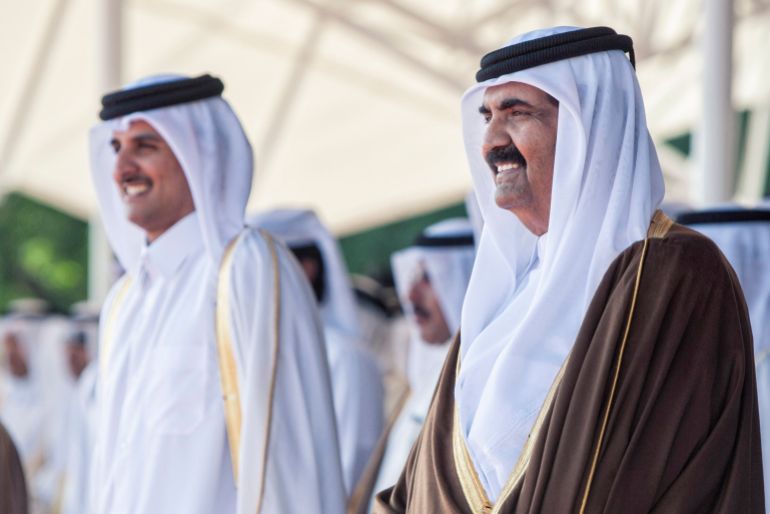 Qatar former emir Sheikh Hamad