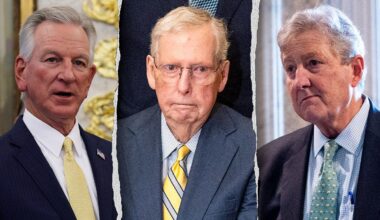 Tuberville calls for answers on McConnell's prolonged Senate absence