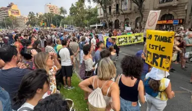 Mallorca protest against overtourism estimated to be larger than other recent demonstrations
