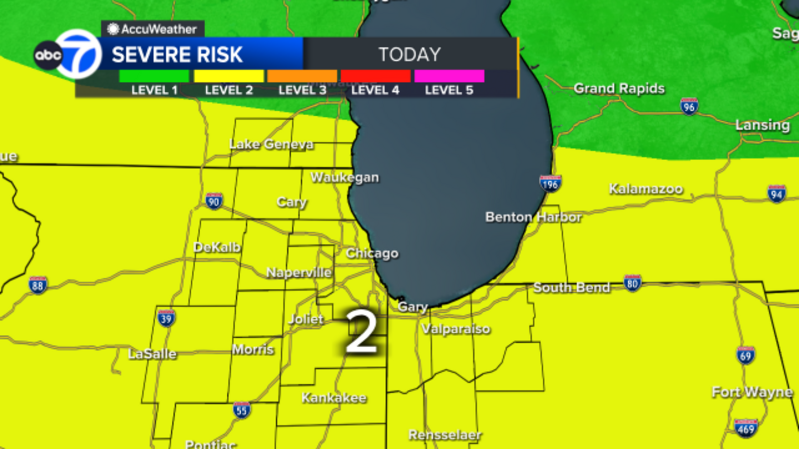 Chicago weather forecast: Severe Thunderstorm Watch in effect for some, with rain chances on 4th of July | Radar