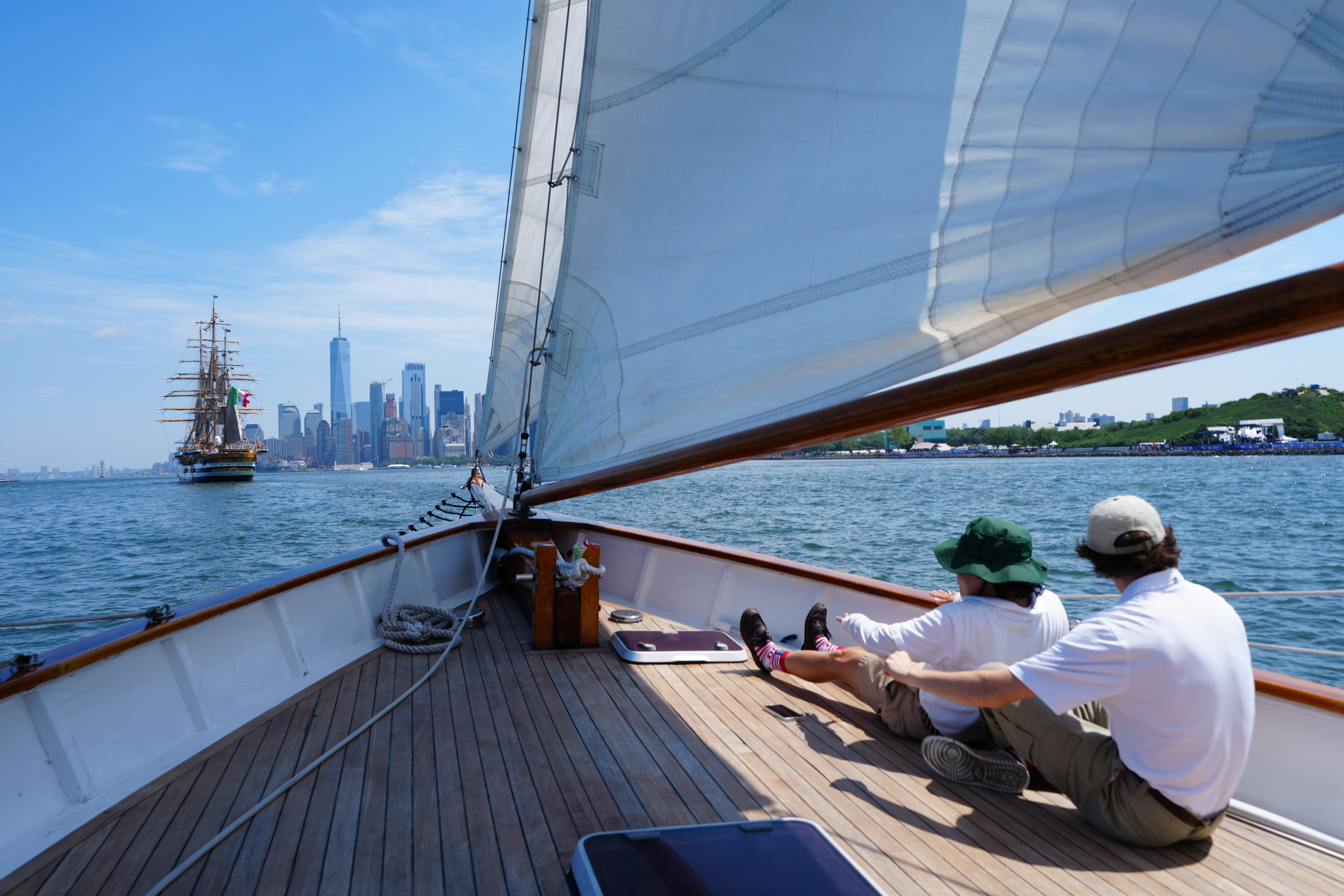 Parade of Tall Ships cruises through New York Harbor to celebrate Sail4th 250
