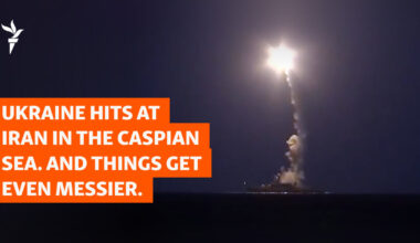 Ukraine Hits At Iran In The Caspian Sea. And Things Get Even Messier.