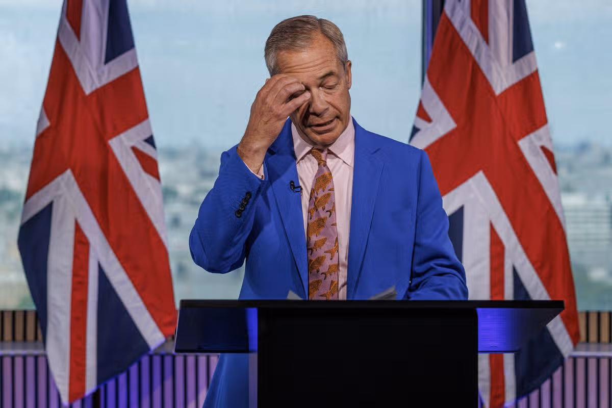Nigel Farage is having a torrid time at the moment