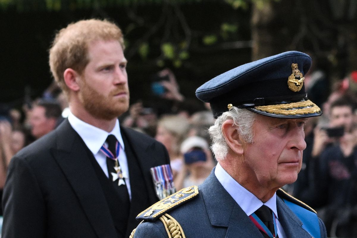 Harry and the King last met in person in September