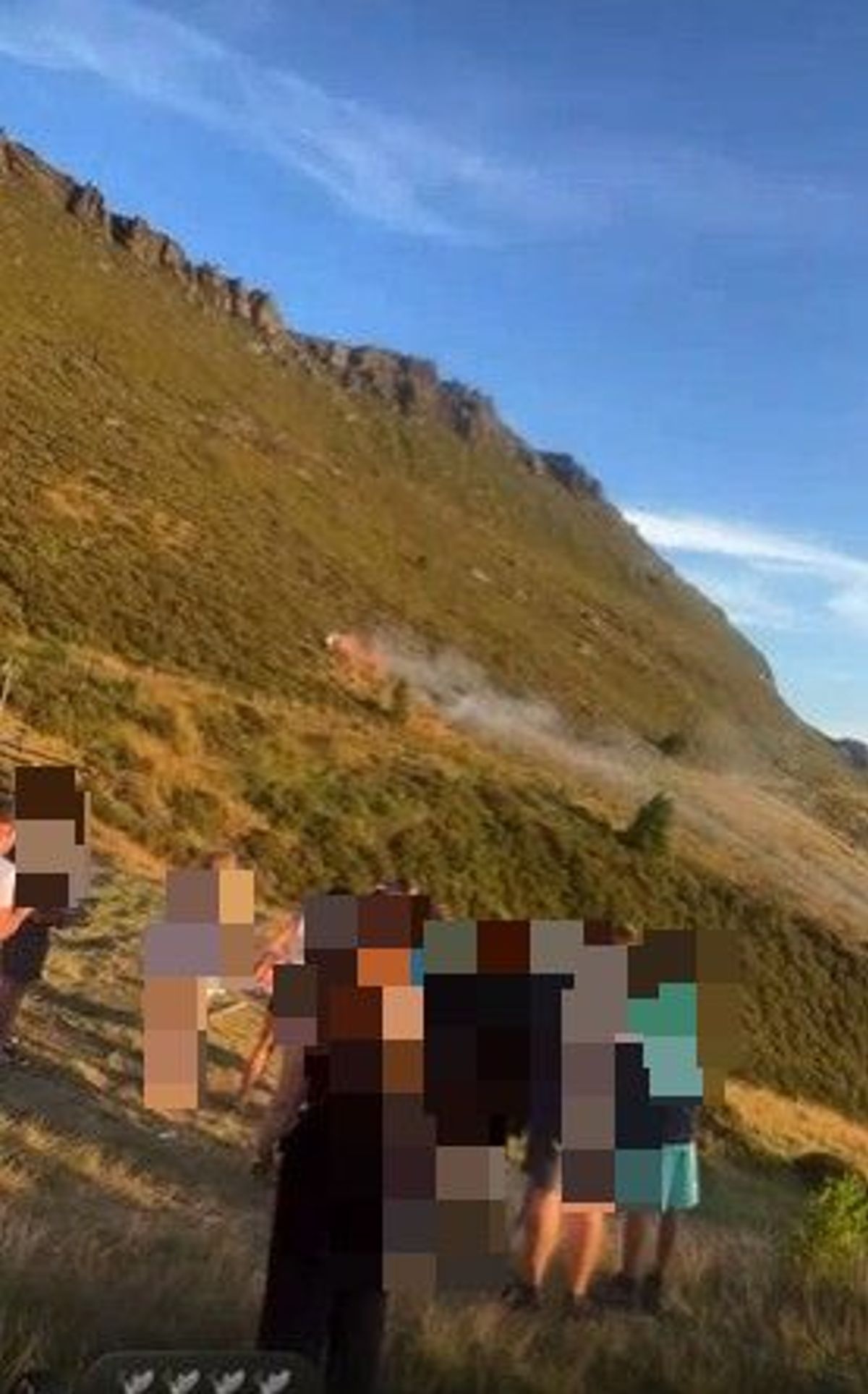 Video footage shared widely online appear to show fireworks being let off in the vicinity on Saturday evening.