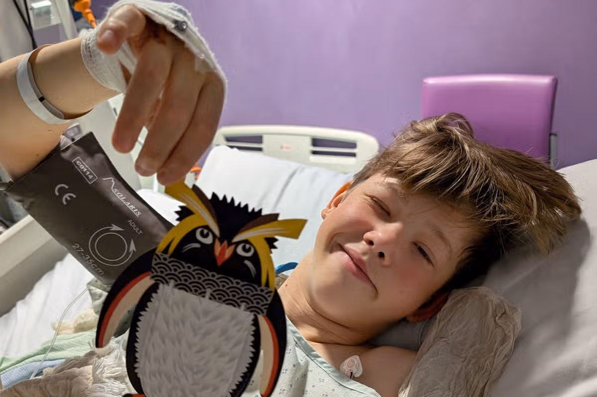 Ruben in recovery