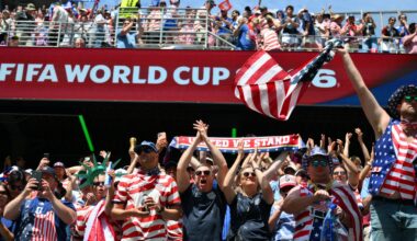 Ticket prices continue to fall for USA-Belgium World Cup last-16 clash | World Cup 2026 News