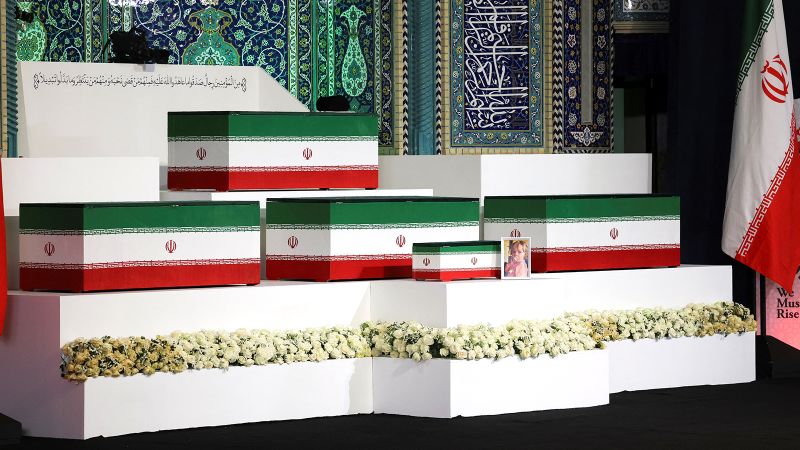 Live updates: Khamenei’s casket on display as Iran prepares for days of huge funeral processions