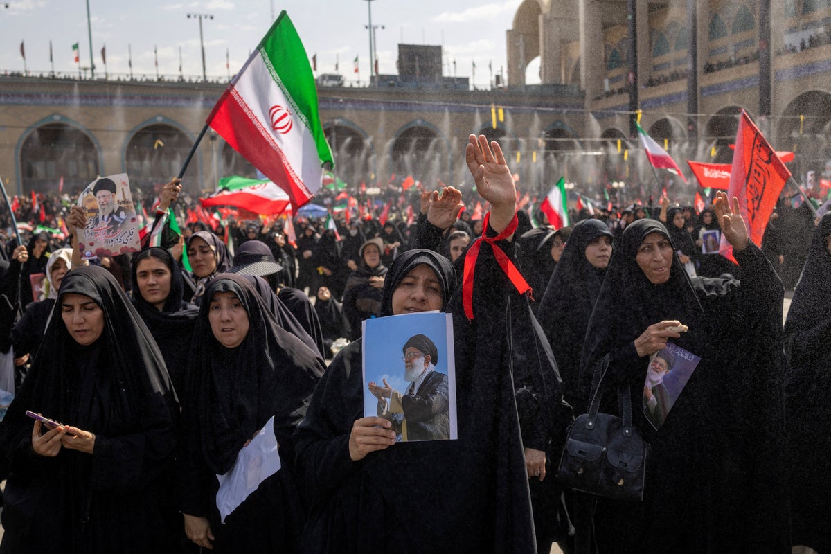 Iran-US war latest: Mourners gather as six-day funeral for former supreme leader Ali Khamenei starts in Tehran