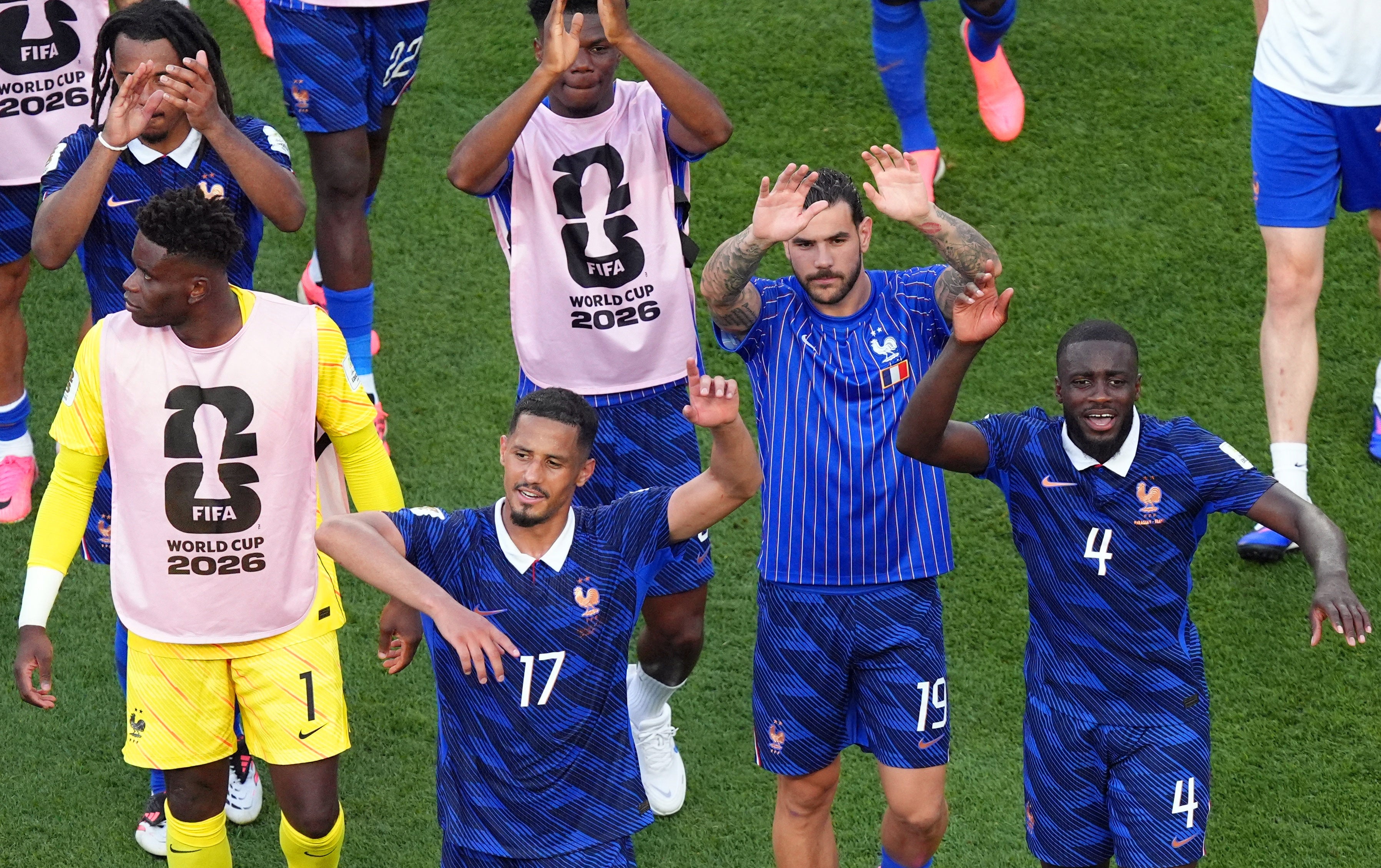 France are one of six European teams in the last eight