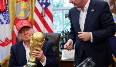 World Cup 2026 LIVE: Trump taunted by Belgium after Fifa scandal as Infantino faces calls to resign