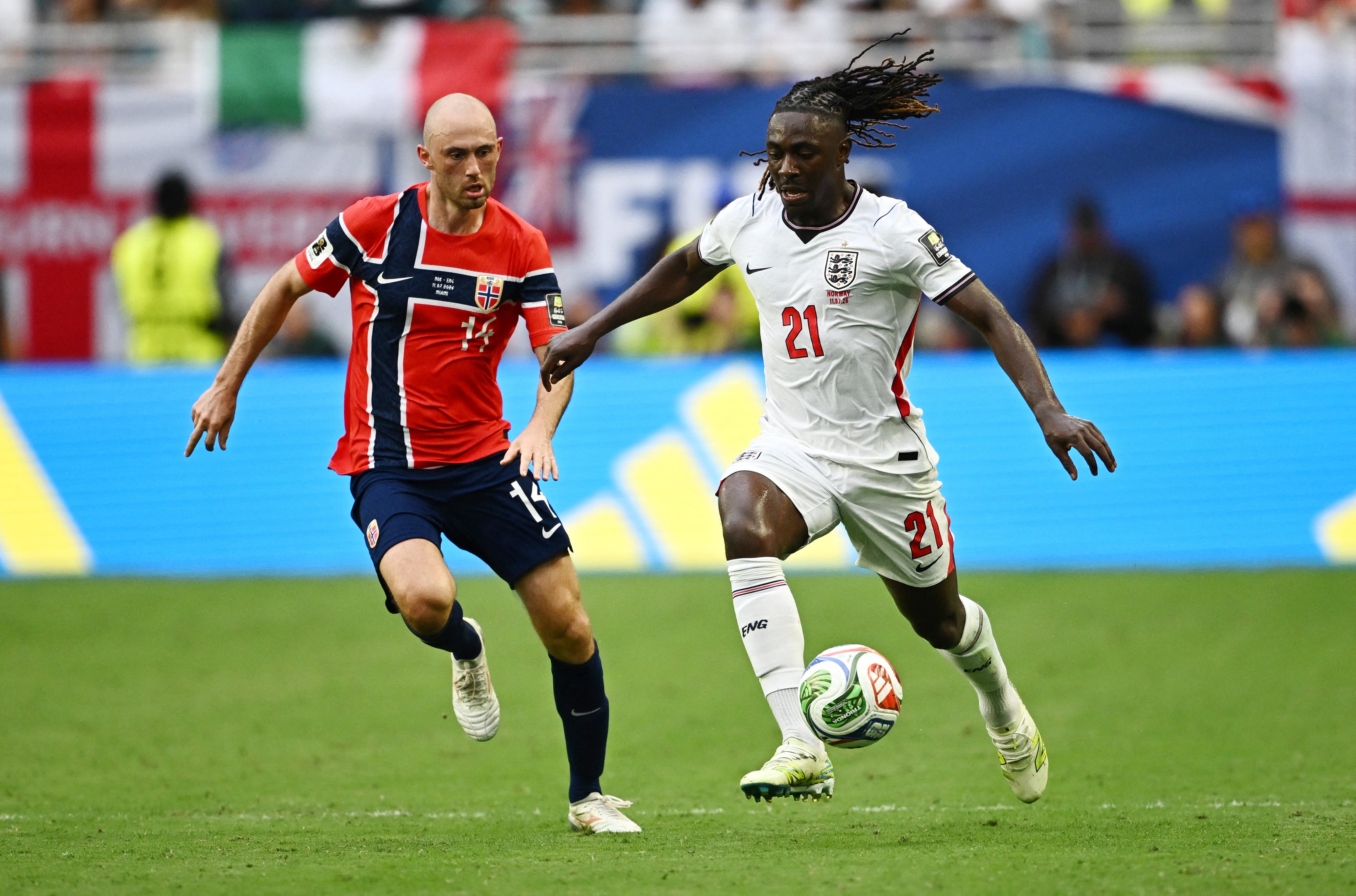 Eze was the first substitution as Tuchel tried to find a suitable replacement for Declan Rice