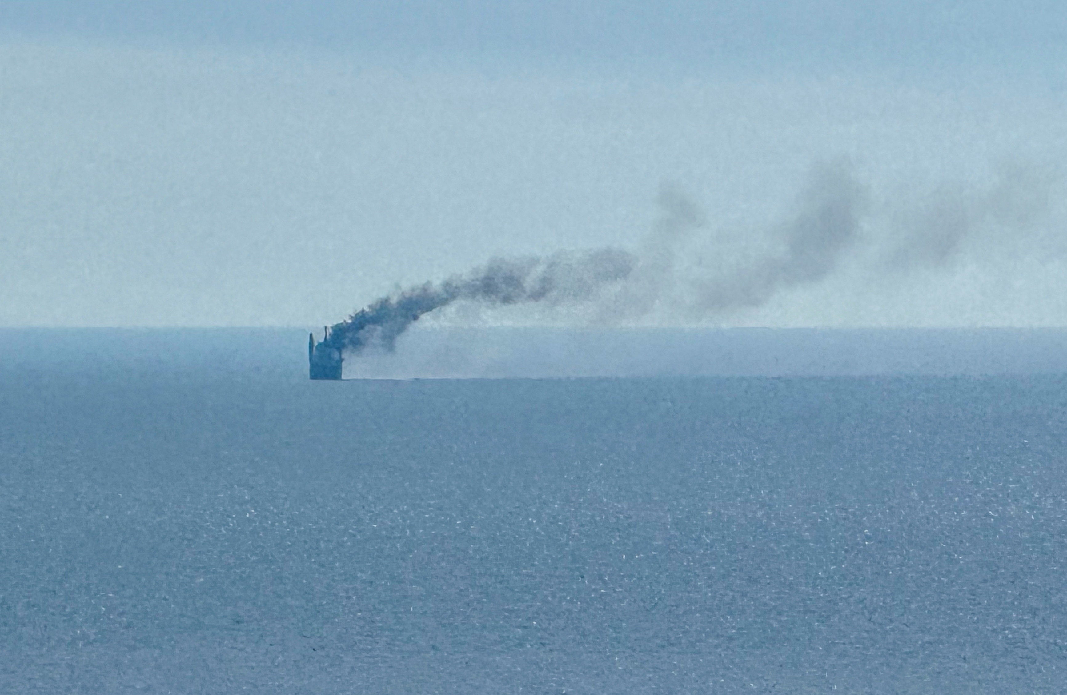 The incident took place near the Ukrainian port of Odesa