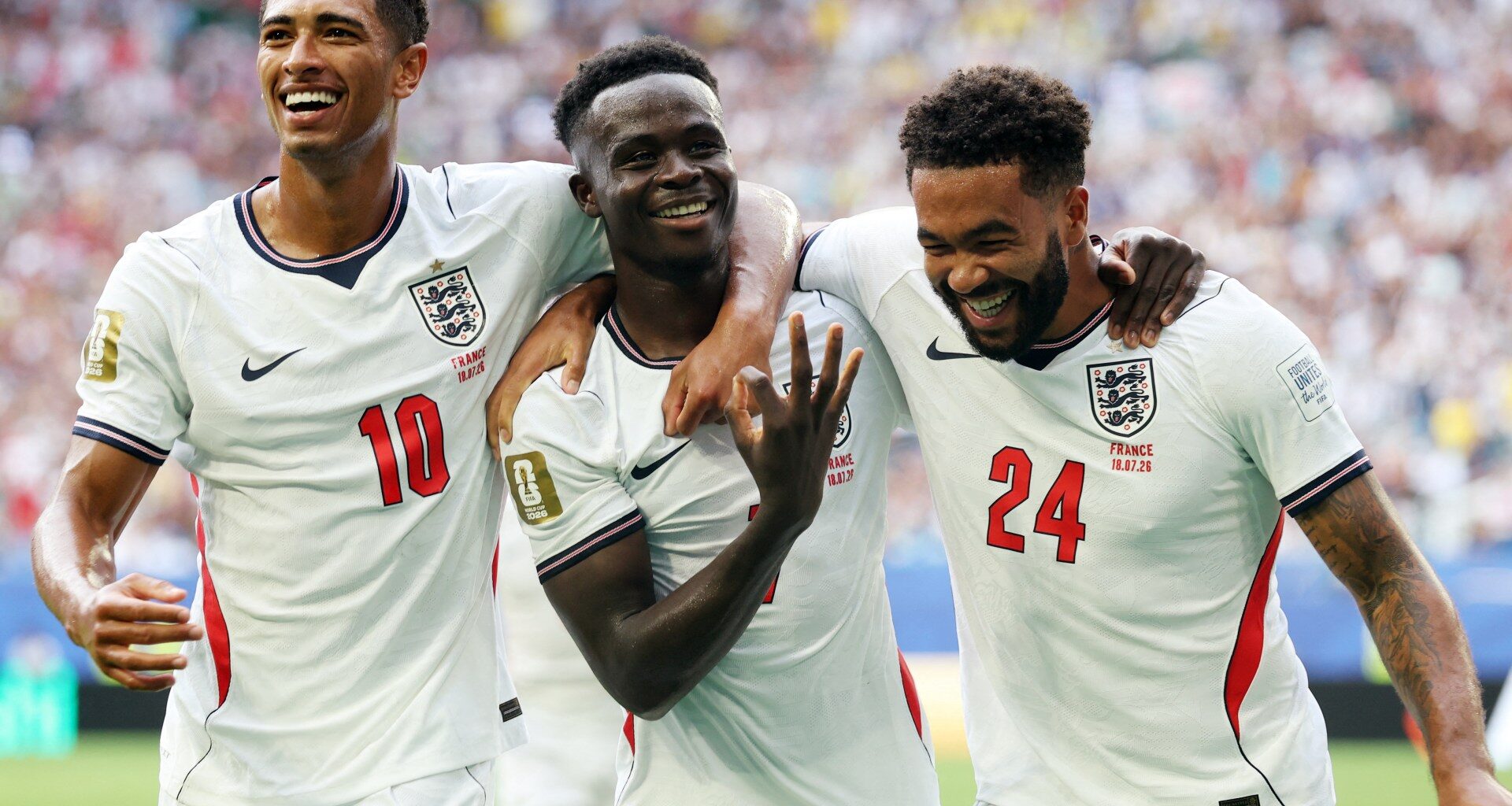 Saka hat-trick helps England down France to win World Cup 2026 Bronze Final | World Cup 2026 News