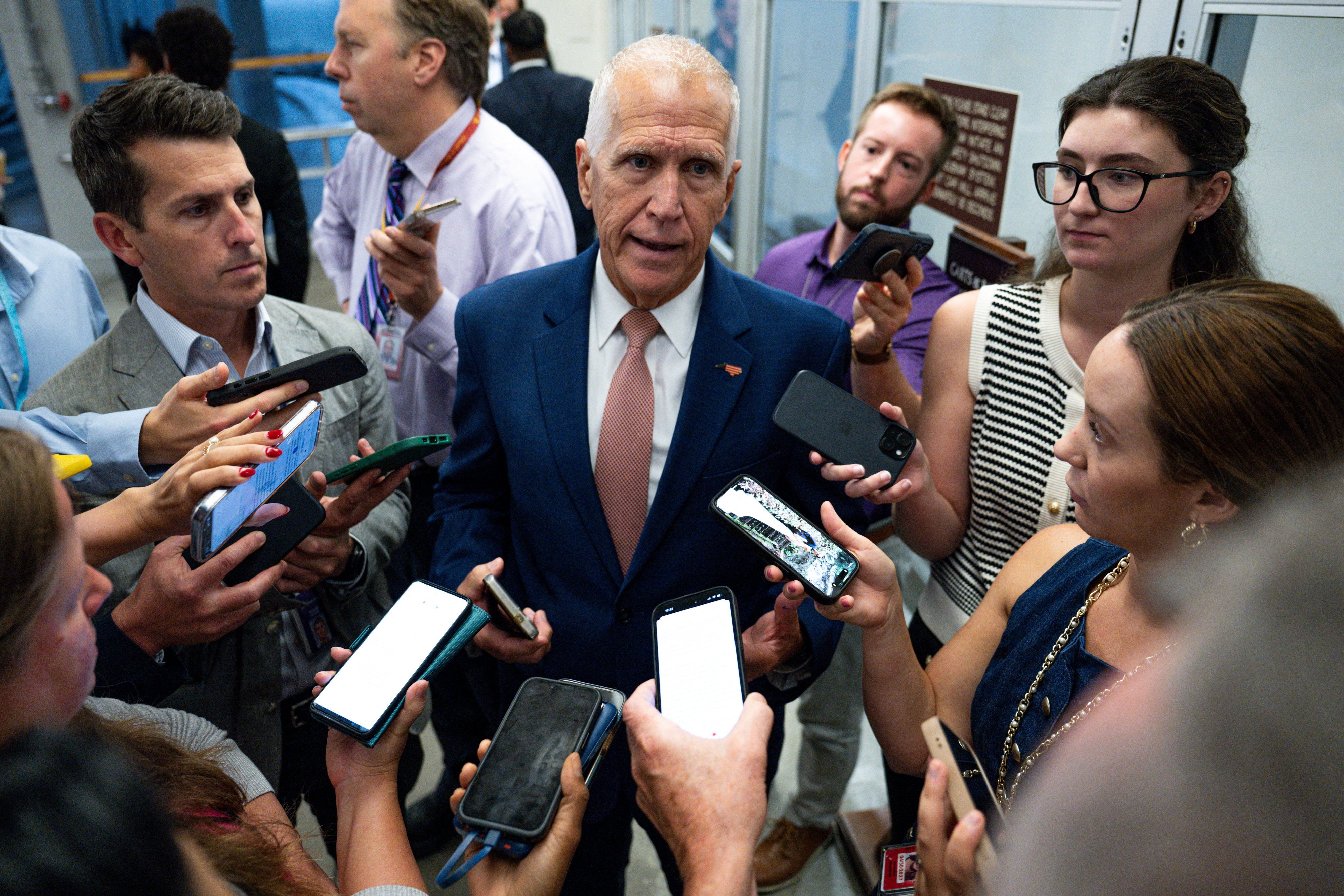 North Carolina Sen. Thom Tillis was particularly scathing in his criticism of Hegseth