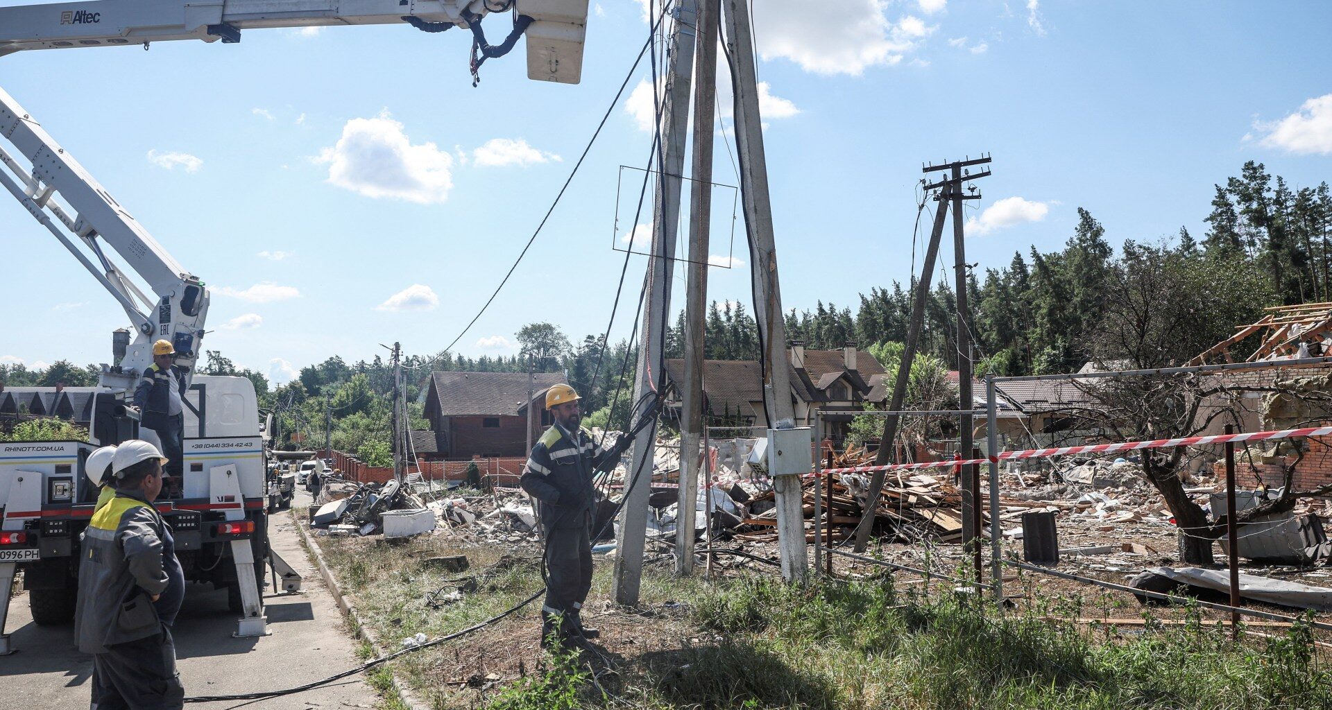 At least 15 killed in Ukrainian and Russian strikes as holiday camp hit | Russia-Ukraine war News