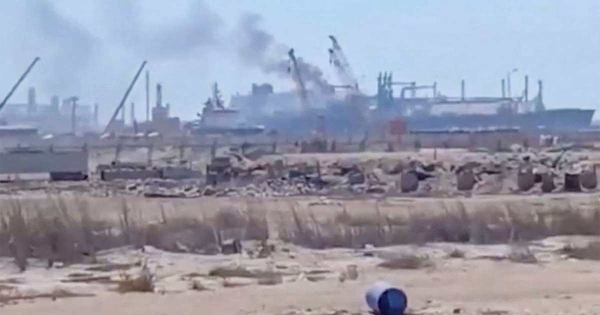 Egypt says fire on ships at Damietta port caused by drone | Drone Strikes News