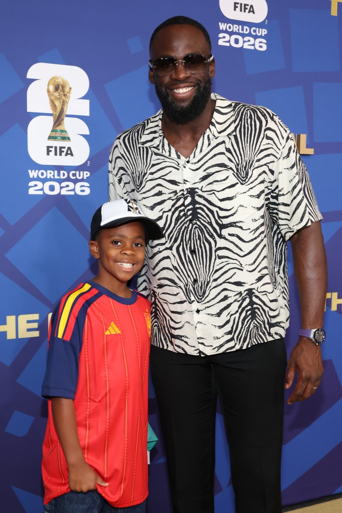 Draymond Green attends the 2026 World Cup Final