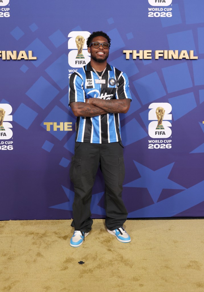 Tyrone Tracy Jr. attends the 2026 World Cup Final