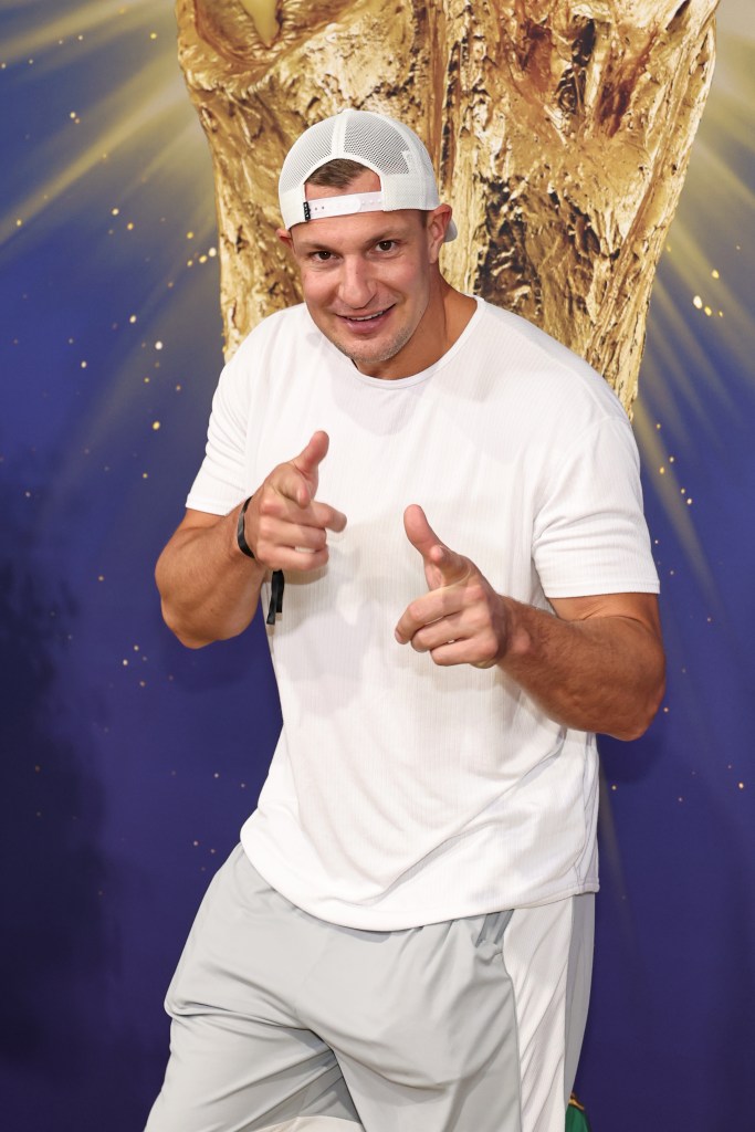 Rob Gronkowski attends the 2026 World Cup Final