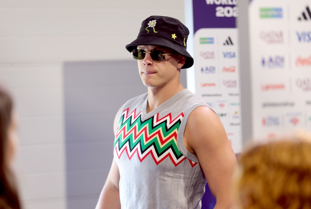 Joe Burrow attends the 2026 World Cup Final
