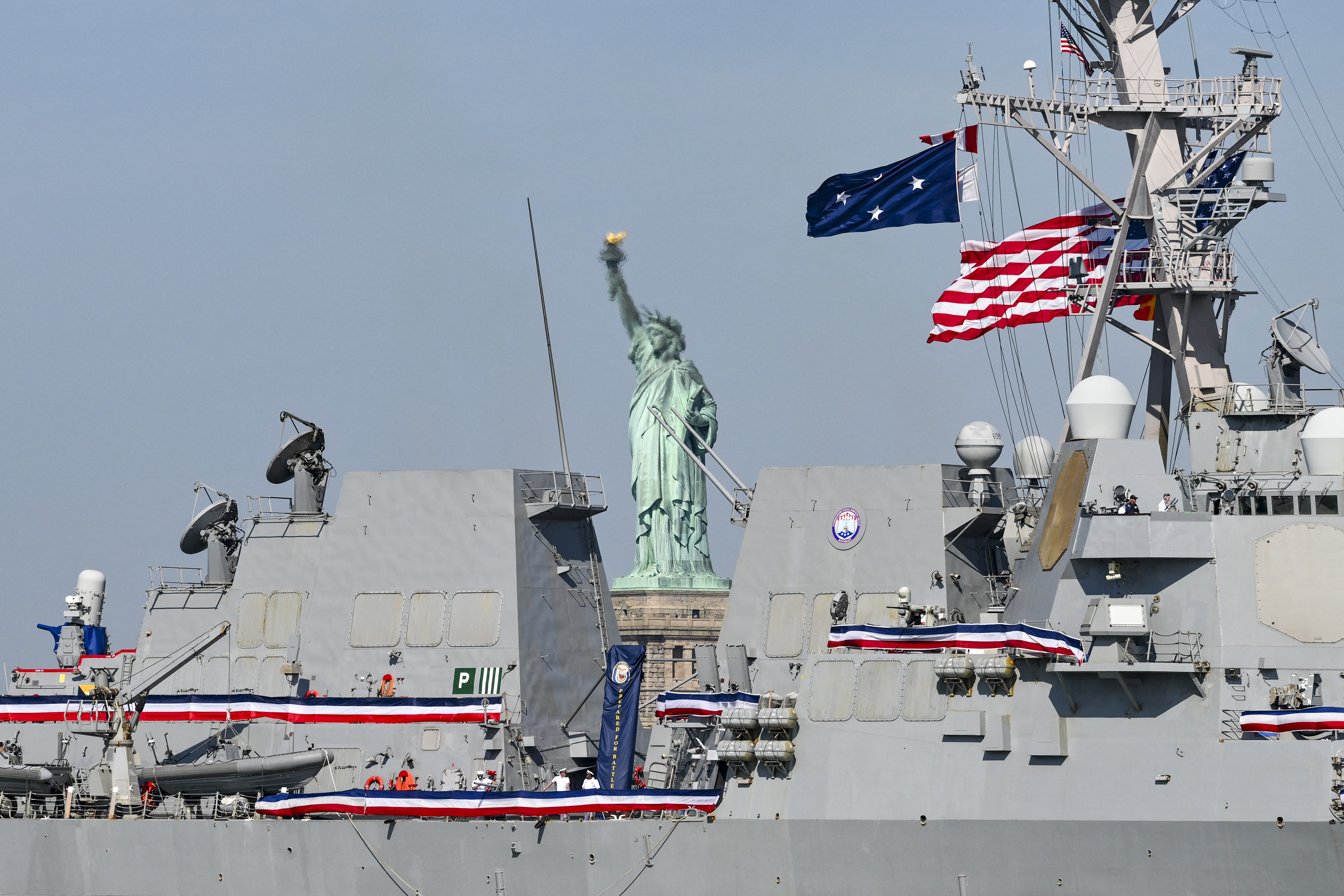 Parade of Tall Ships cruises through New York Harbor to celebrate Sail4th 250