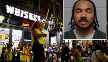 Protesters blockade Wisconsin street where felon was killed after knifing cop