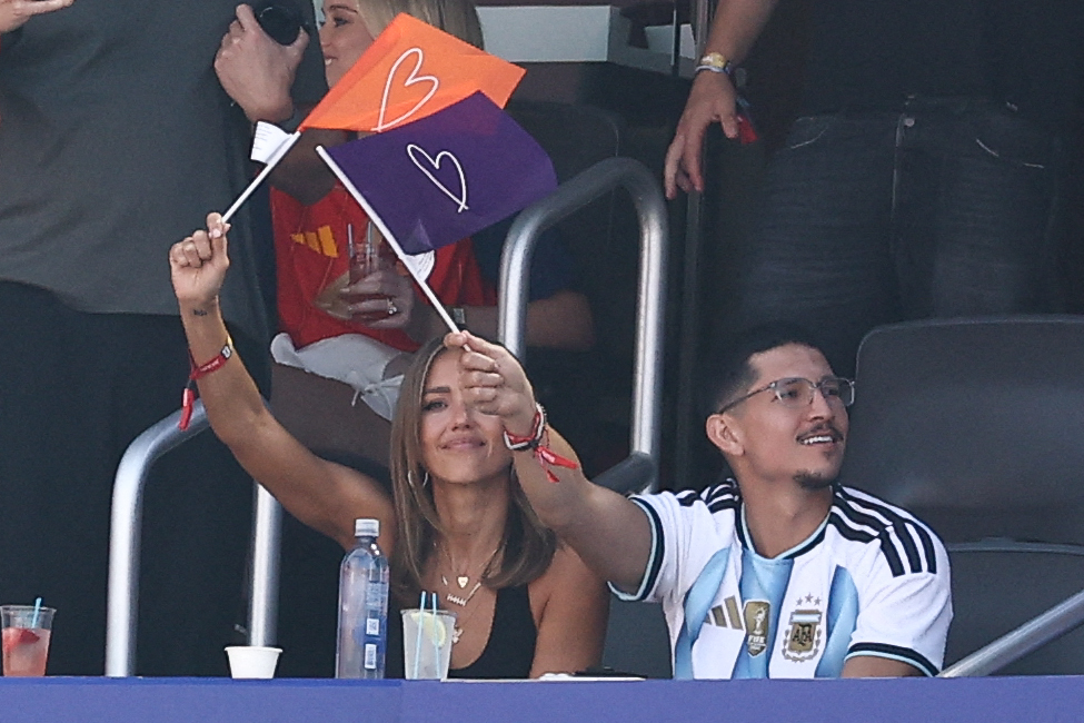 Jessica Alba and Danny Ramirez attend the 2026 World Cup Final