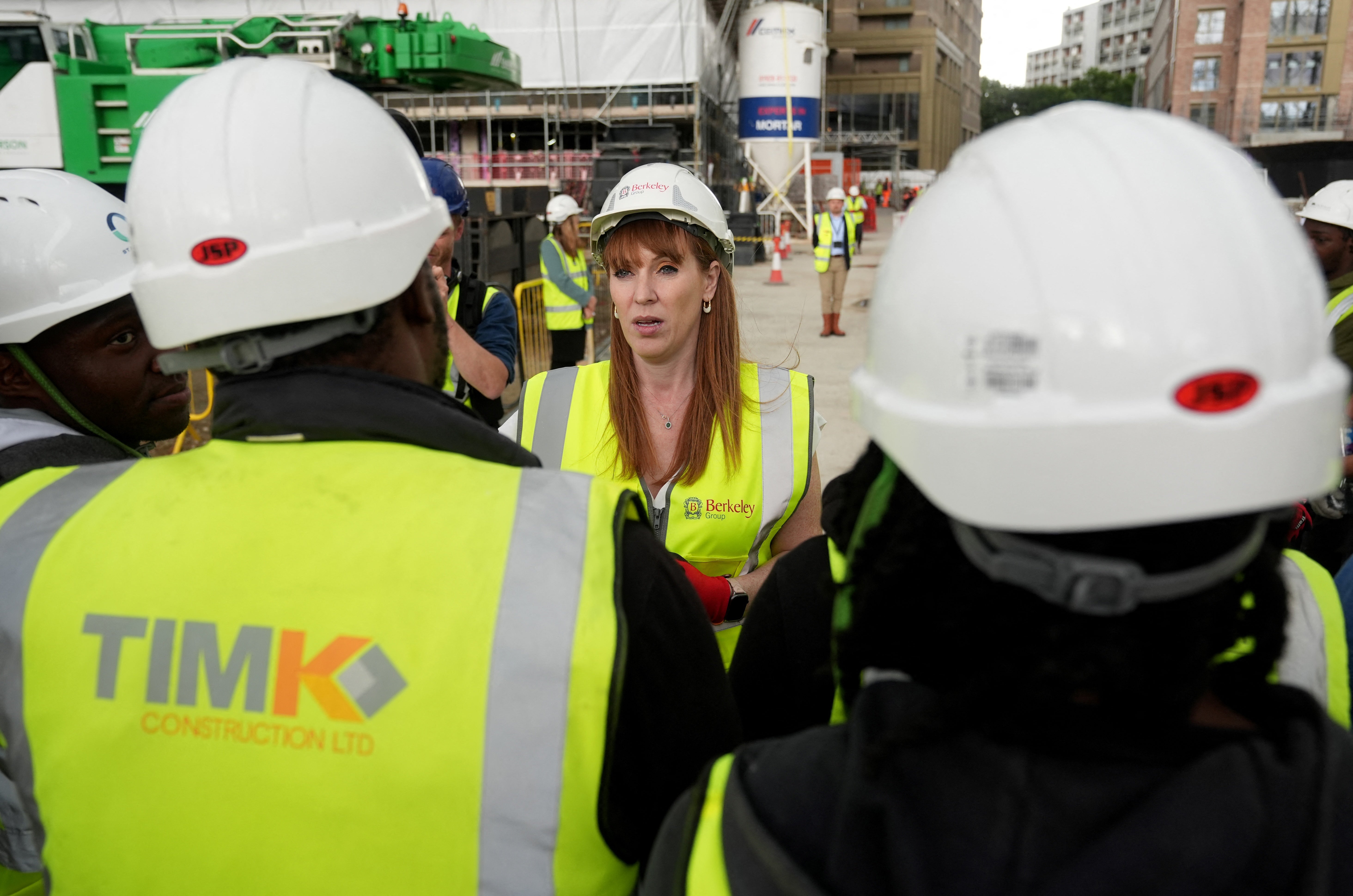 Andy Burnham’s newly appointed housing minister denied she was abandoning the commitment, but compared achieving it to her chances of ‘running the London Marathon’