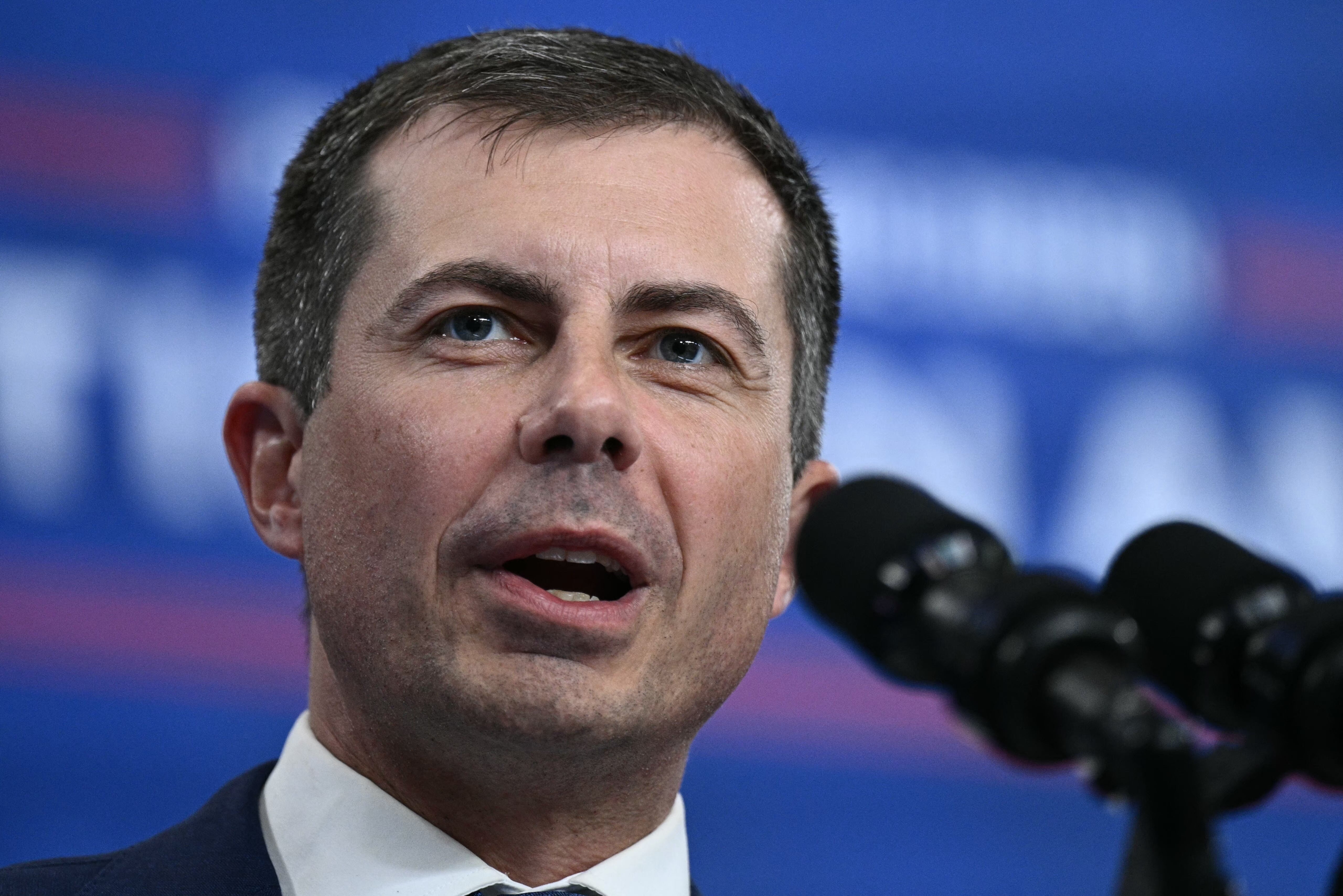 Polling shows former South Bend, Indiana, Mayor Pete Buttigieg in second place in the New Hampshire poll.