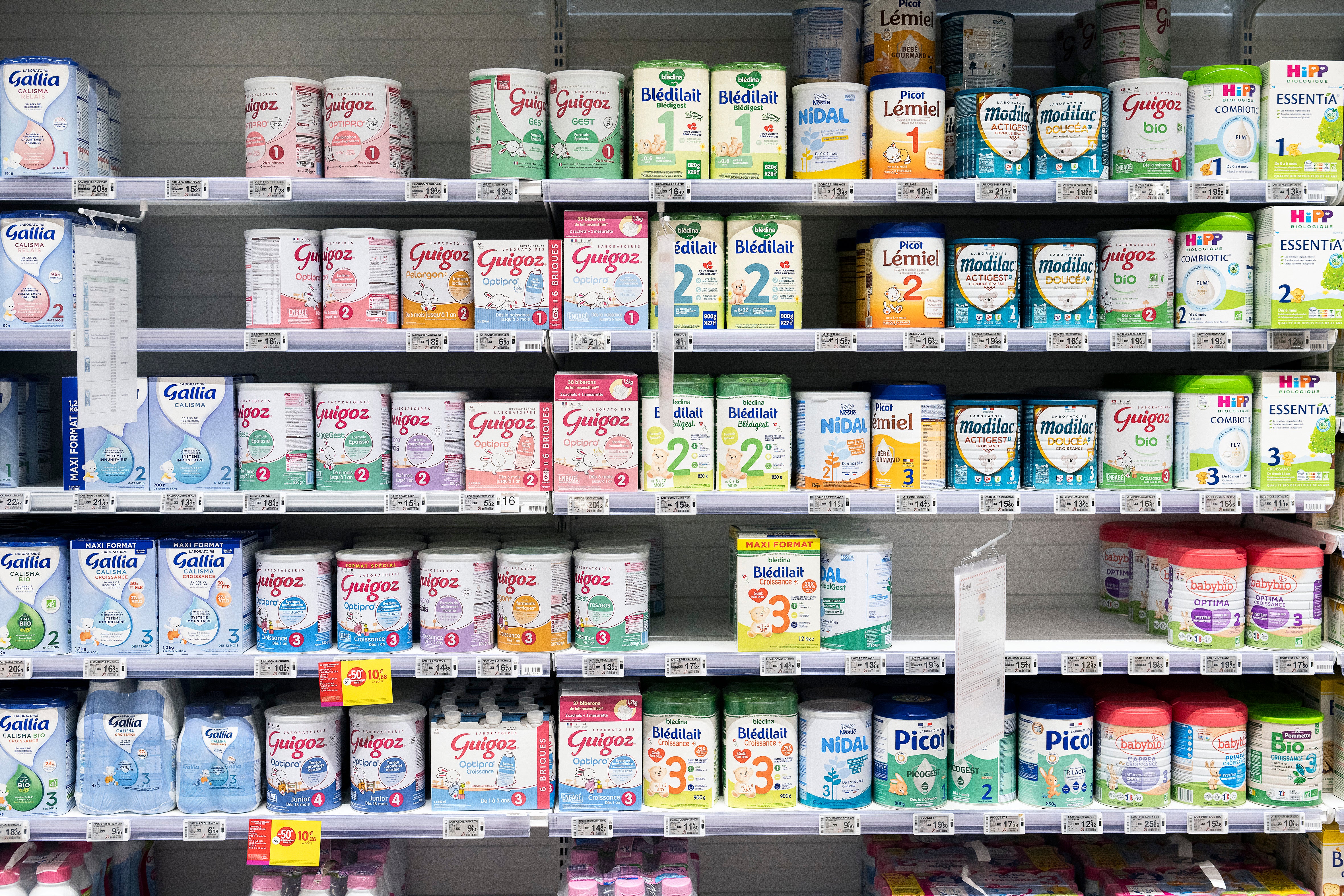 Baby formula, considered to be a good indicator of fragile food supply chains, has faced major shortages in recent years