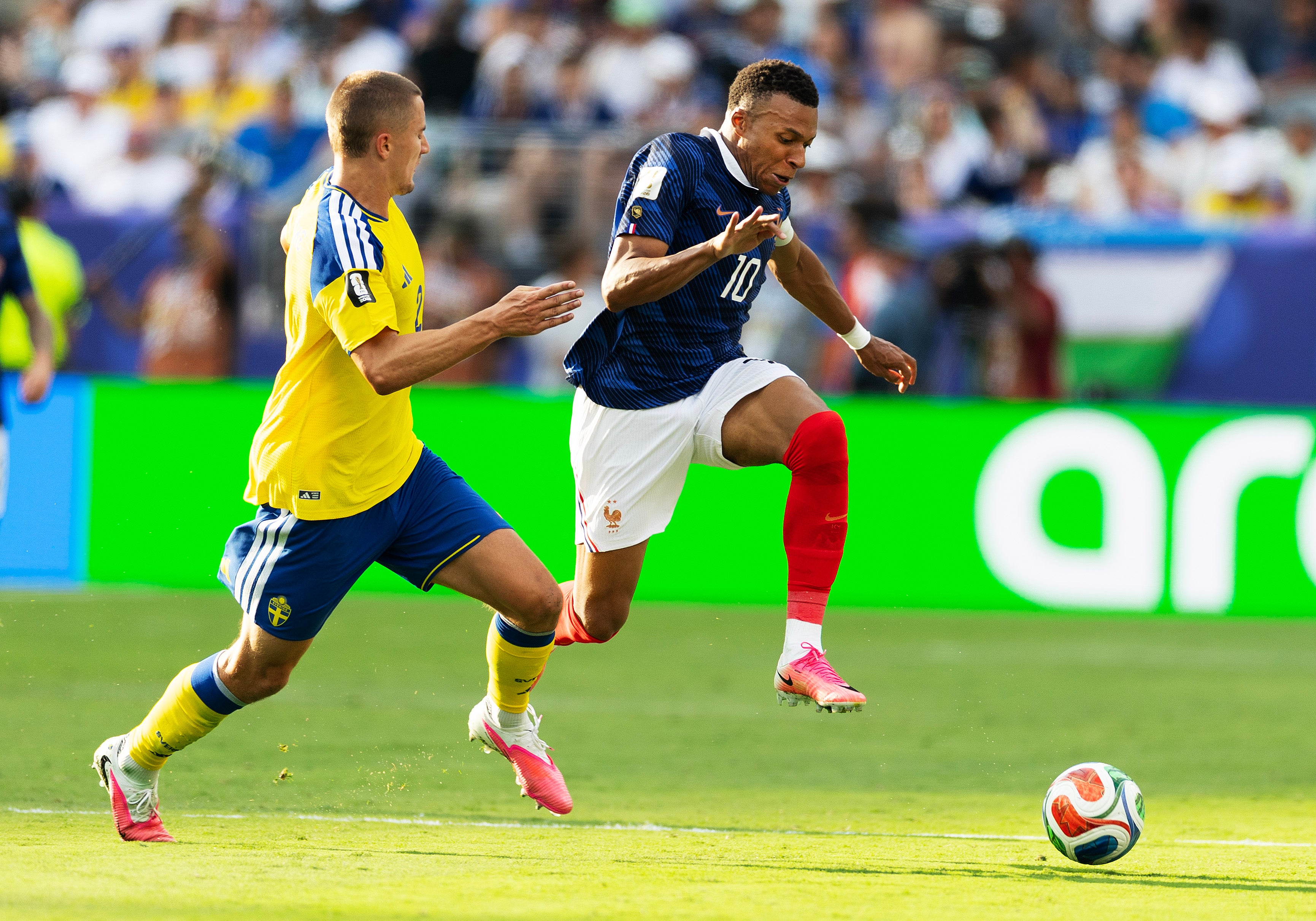 Sweden couldn't control Kylian Mbappe