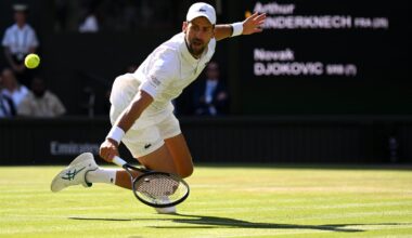 Novak Djokovic v Roman Safiullin LIVE: Wimbledon 2026 latest scores, results and order of play as Djokovic takes on qualifer before Aryna Sabalenka v Naomi Osaka