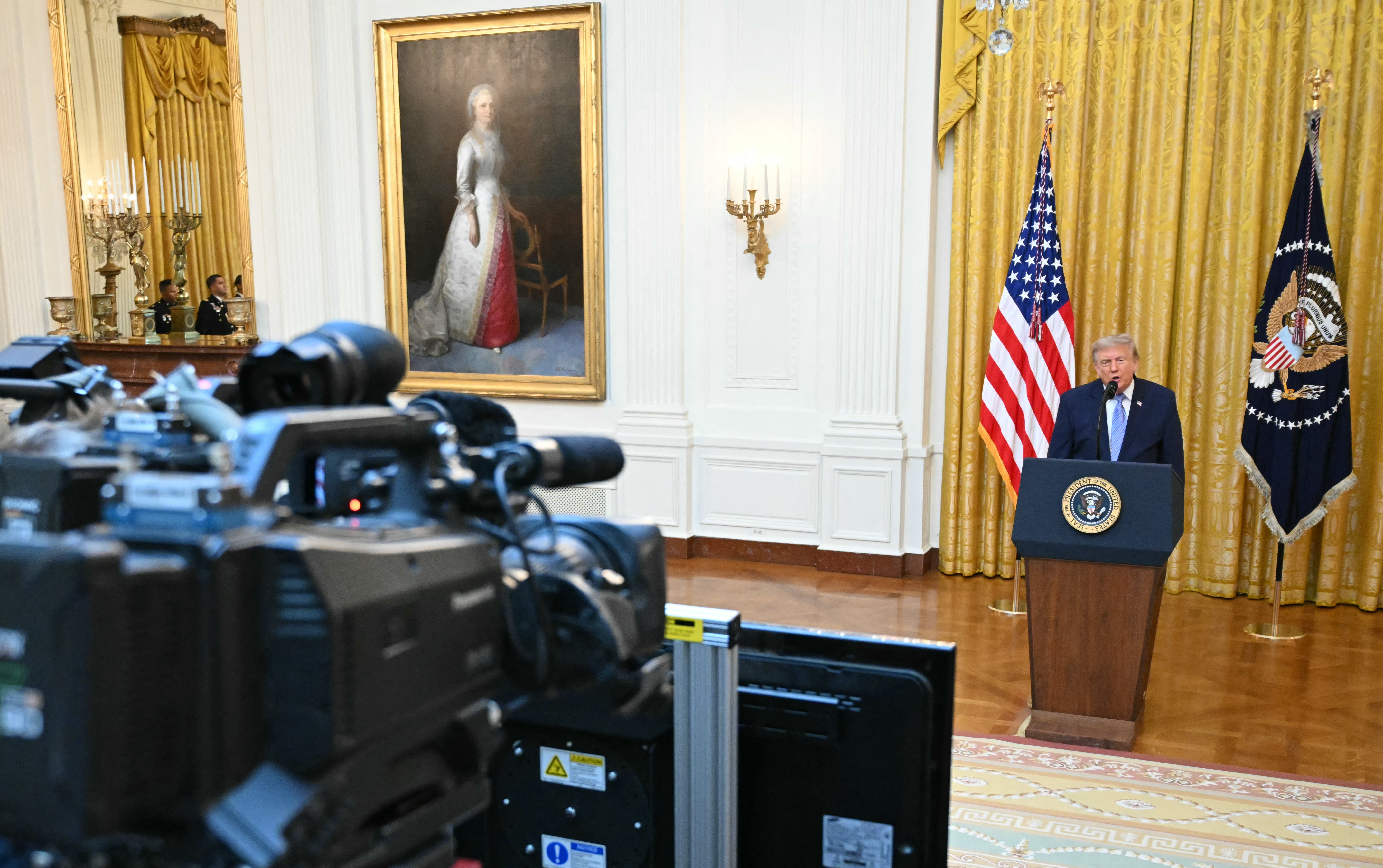President Donald Trump’s advisers reportedly tried to ‘steer’ him away from giving a prime-time address on election fraud last week