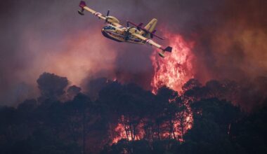 Dozens evacuated as Europe ravaged by huge wildfires amid scorching 44C heatwave