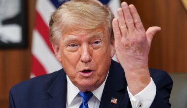 Trump delivers childlike ‘bing, bing, bing’ recap of latest Iran war action