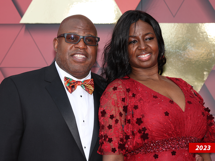 sub Eric Bieniemy and wife Mia getty 1