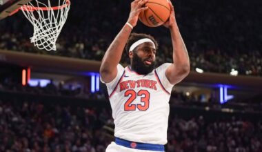 Mitchell Robinson to leave Knicks and sign 3-year contract with Celtics: Source