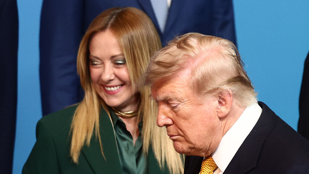 Meloni and Trump