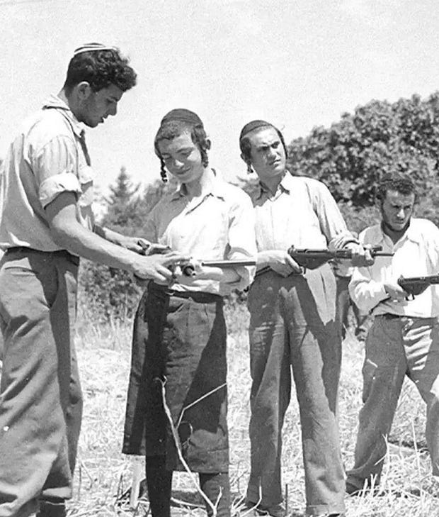 Ultra-Orthodox soldiers during the War of Independence. Yeshiva students were granted service deferrals "despite the severity of the situation and the need to mobilize all forces.". Credit: Fred Chesnik/IDF & Defense Establishment Archive Ultra-Orthodox soldiers during the War of Independence. Yeshiva students were granted service deferrals "despite the severity of the situation and the need to mobilize all forces."