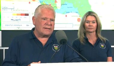 Ontario wildfires: Premier Ford speaks