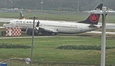 Montreal airport: Air Canada flight veers off runway