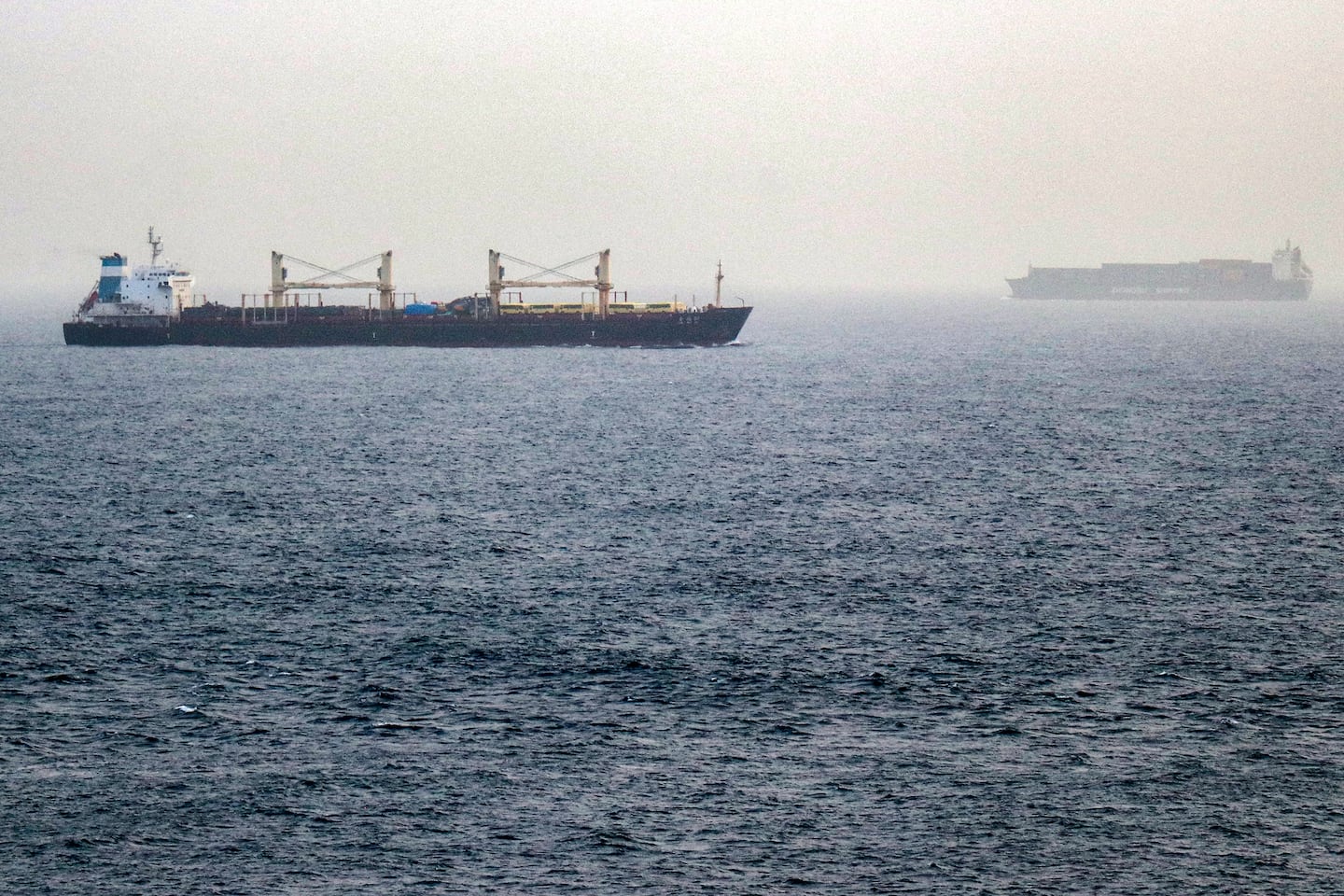 Vessels transited the Bab el-Mandeb Strait off the coast of southern Yemen on Saturday.