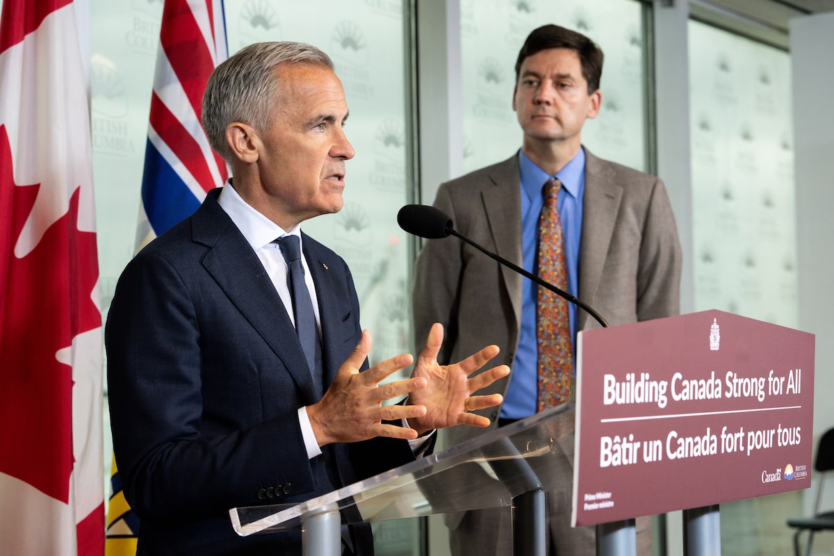 Welcome to the Mark Carney major projects sweepstakes