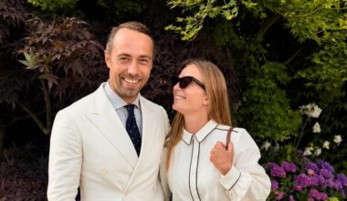 See Kate Middleton’s Brother James and Sister-in-Law Alizee at the Wimbledon Women’s Finals 2026