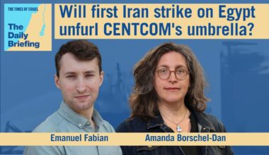 Daily Briefing July 30 - Will first Iran strike on Egypt unfurl CENTCOM's umbrella?