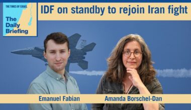 Daily Briefing July 12 - IDF on standby to rejoin Iran fight