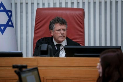 Supreme Court Justice Isaac Amit, in June. He endured a personal smear campaign by right-wing groups. Credit: Itay Cohen Supreme Court Justice Isaac Amit, in June. He endured a personal smear campaign by right-wing groups.